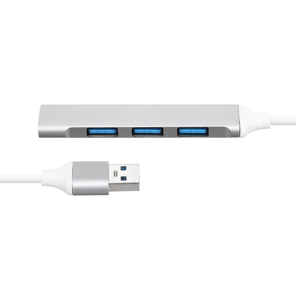 4-in-1 USB Hub With USB2.0/USB3.0 Ports