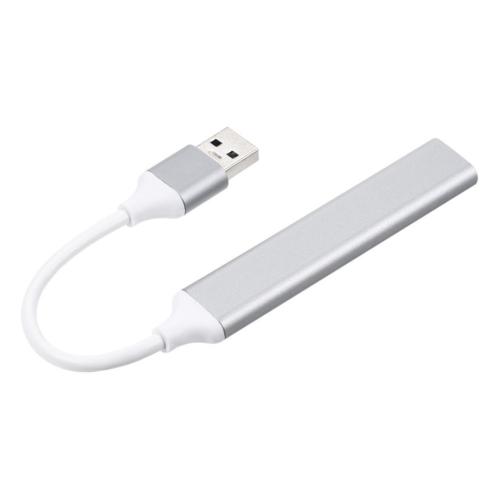 4-in-1 USB Hub With USB2.0/USB3.0 Ports