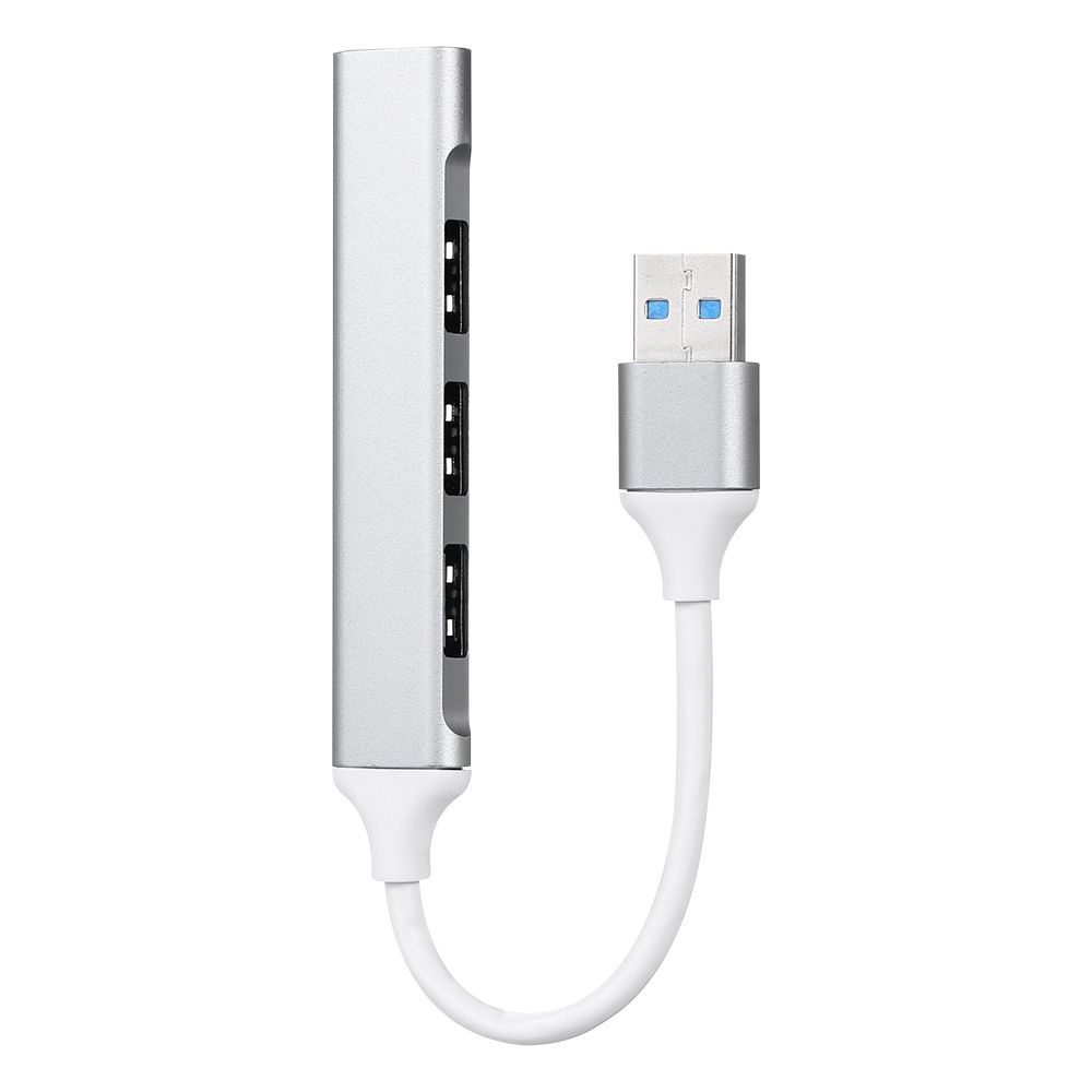 4-in-1 USB Hub With USB2.0/USB3.0 Ports