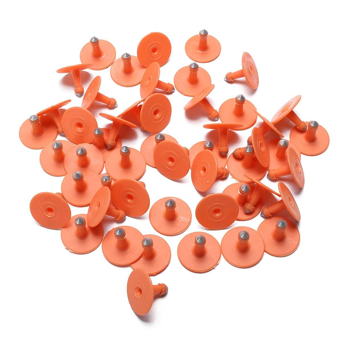 Livestock Cattle Goat Sheep Pig Animal Cow Ear Tags ID Lables Tag 1-100Pc Number