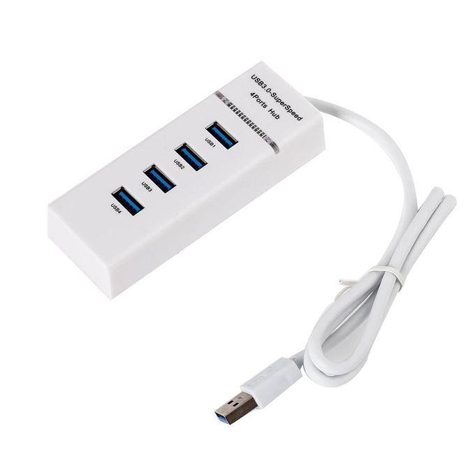 High Speed 4 Port USB 3.0 Multi HUB Splitter Expansion USB