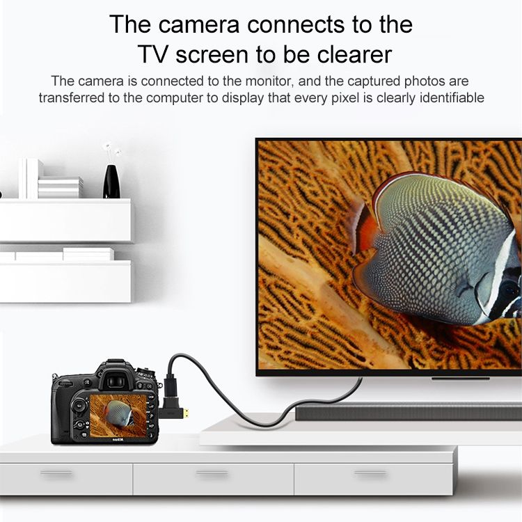 3 In 1 HDMI Female To Mini HDMI Male + Micro HDMI Male Adapter(Black)
