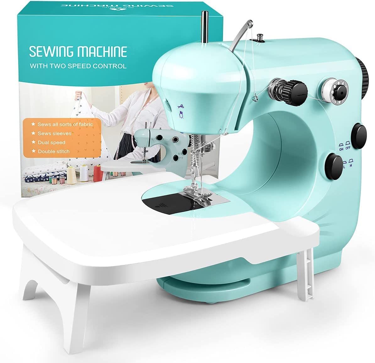 Portable Handheld Sewing Machine With An Extended Table Is Suitable For Beginners
