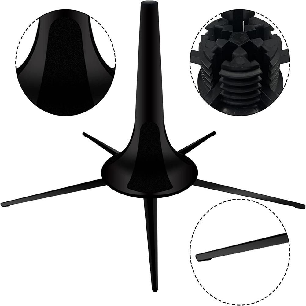New Trumpet Stand Portable Trumpet Holder Foldable Metal with 5 Legs for Trumpets