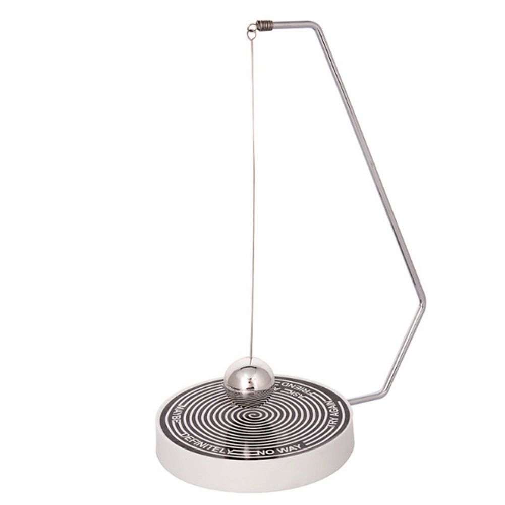 Creative Magnetic Decision Maker Ball Swing-Black White