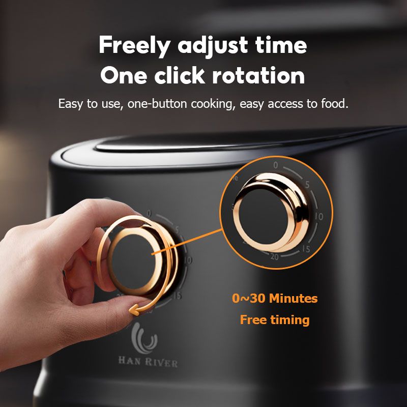 3.5 Litres Air Fryer (HRAF04BK) - Black