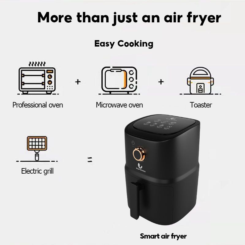 3.5 Litres Air Fryer (HRAF04BK) - Black
