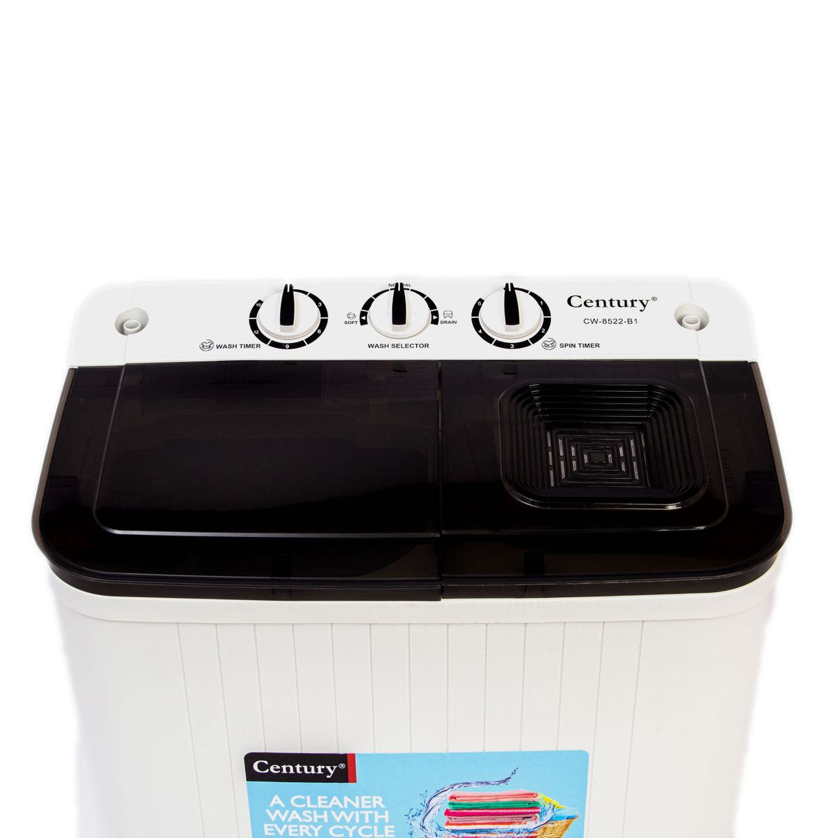 6KG Twin Tub Wash And Spin Top Loader (CW-8522-B1)