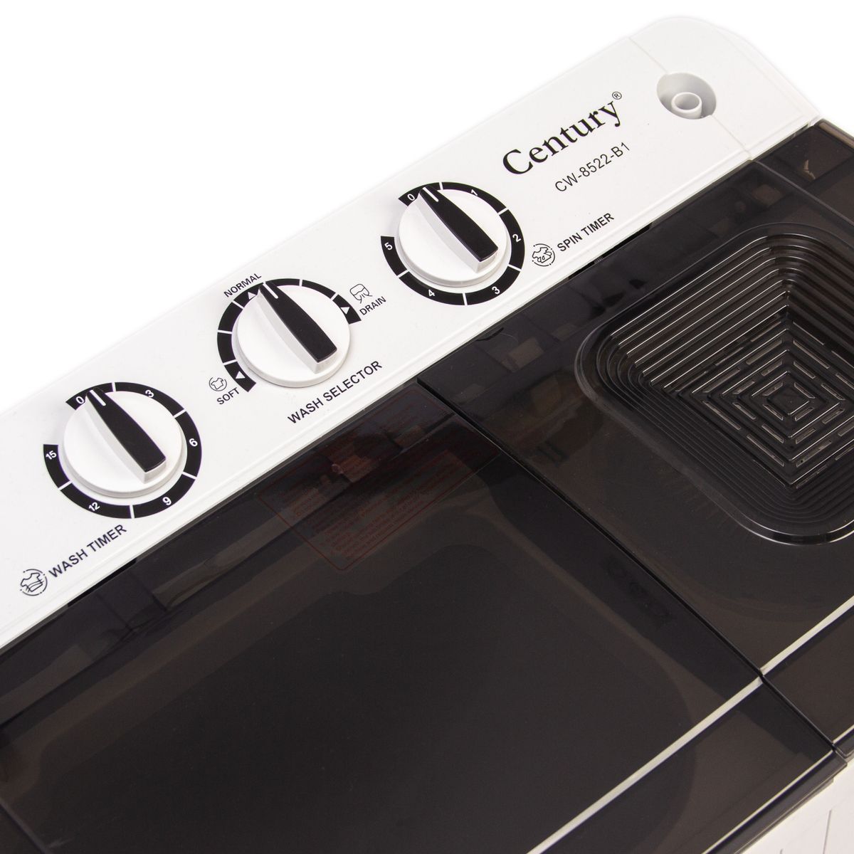 6KG Twin Tub Wash And Spin Top Loader (CW-8522-B1)