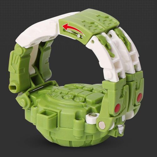 Free Spirit Children Trasformation Wristwatch Toy Cartoon Projection Watches Kids Xmas Gifts Robot Transformation Toys