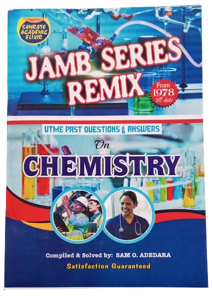 JAMB REMIX PAST QUESTIONS & ANSWERS SERIES BY SAMRATE  - 4 BOOKS FOR MEDICAL SCIENCES