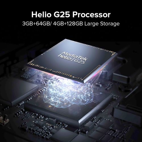 A11 6.53" 4GB RAM/128GB ROM Android 11 - Mist Blue