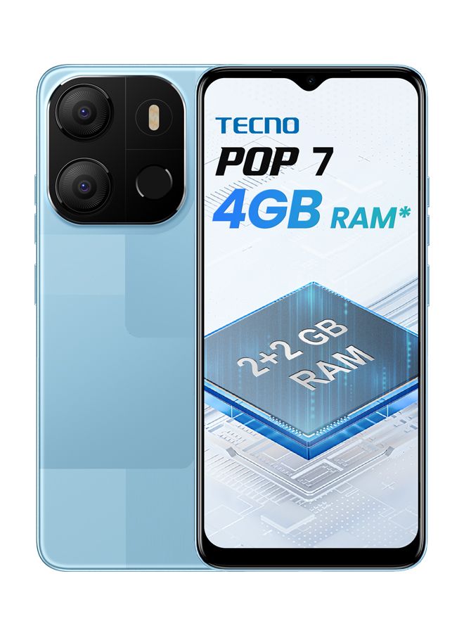 POP 7 6.6" 2GB RAM/ 64GB ROM Android 12 - Blue