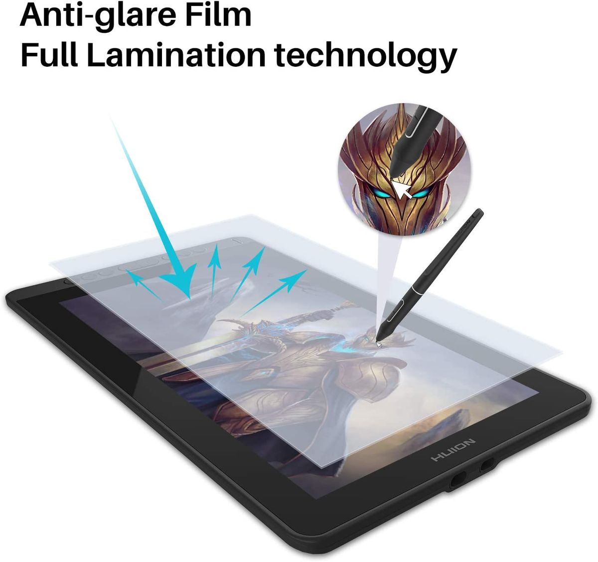 KAMVAS 13 Graphics Drawing Pen Tablet Tilt Support