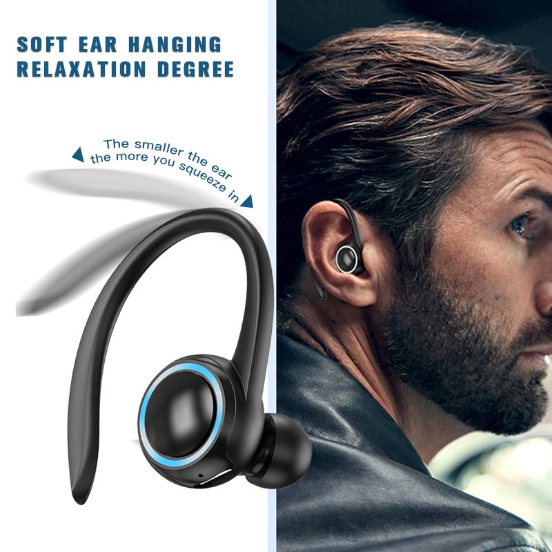 A1S Earhook Bluetooth EarphoneTrue Wireless Headphone