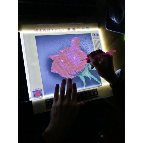 LED Graphic Tablet For Drawing Sign Display Panel Luminous Stencil Gra