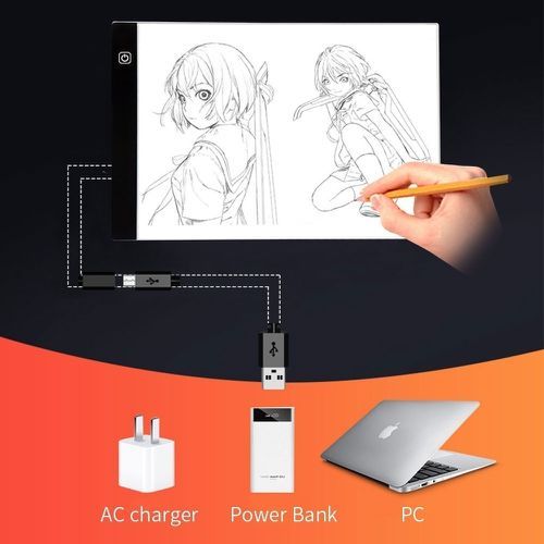 LED Graphic Tablet For Drawing Sign Display Panel Luminous Stencil Gra
