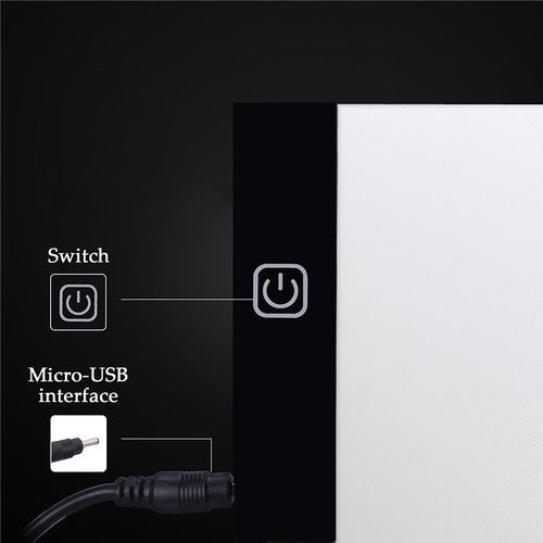 LED Graphic Tablet For Drawing Sign Display Panel Luminous Stencil Gra