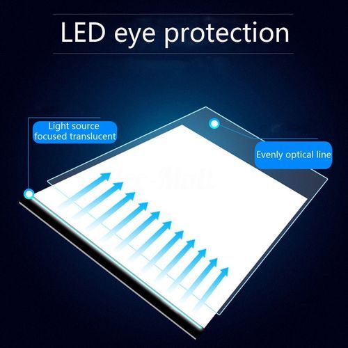 LED Graphic Tablet For Drawing Sign Display Panel Luminous Stencil Gra