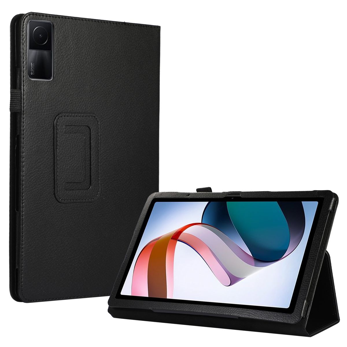 For Xiaomi Redmi Pad 10.61 Leather Tablet Case(Black)