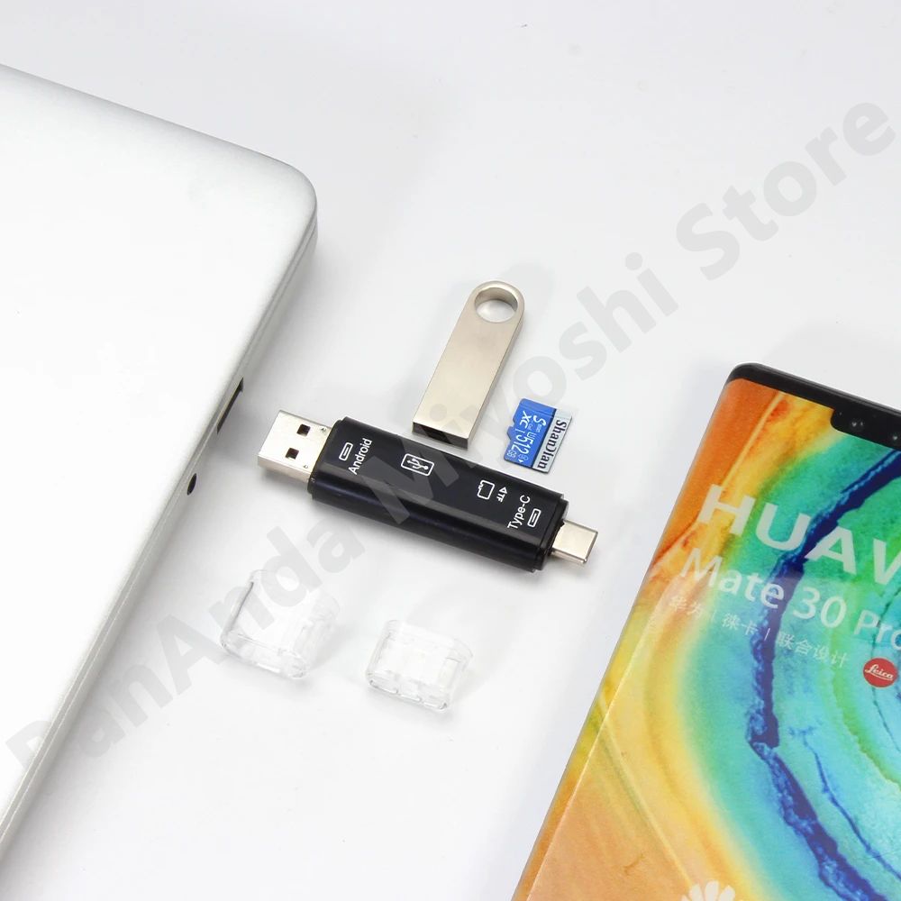 5 In 1 Multifunction OTG SD Memory Card Reader Adapter