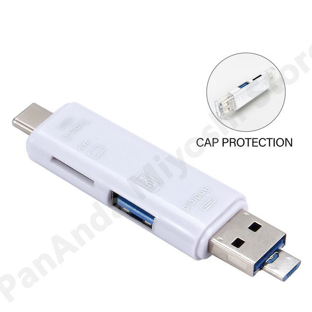 5 In 1 Multifunction OTG SD Memory Card Reader Adapter