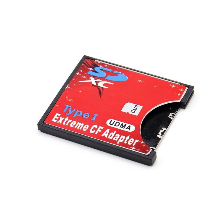 SD To CF Compact Flash Memory Card Adapter
