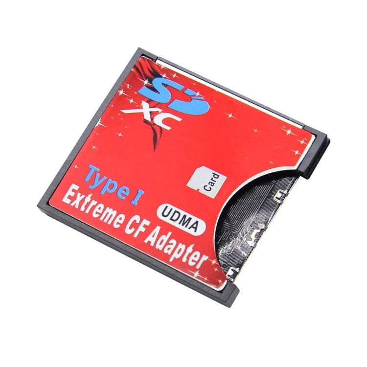 SD To CF Compact Flash Memory Card Adapter