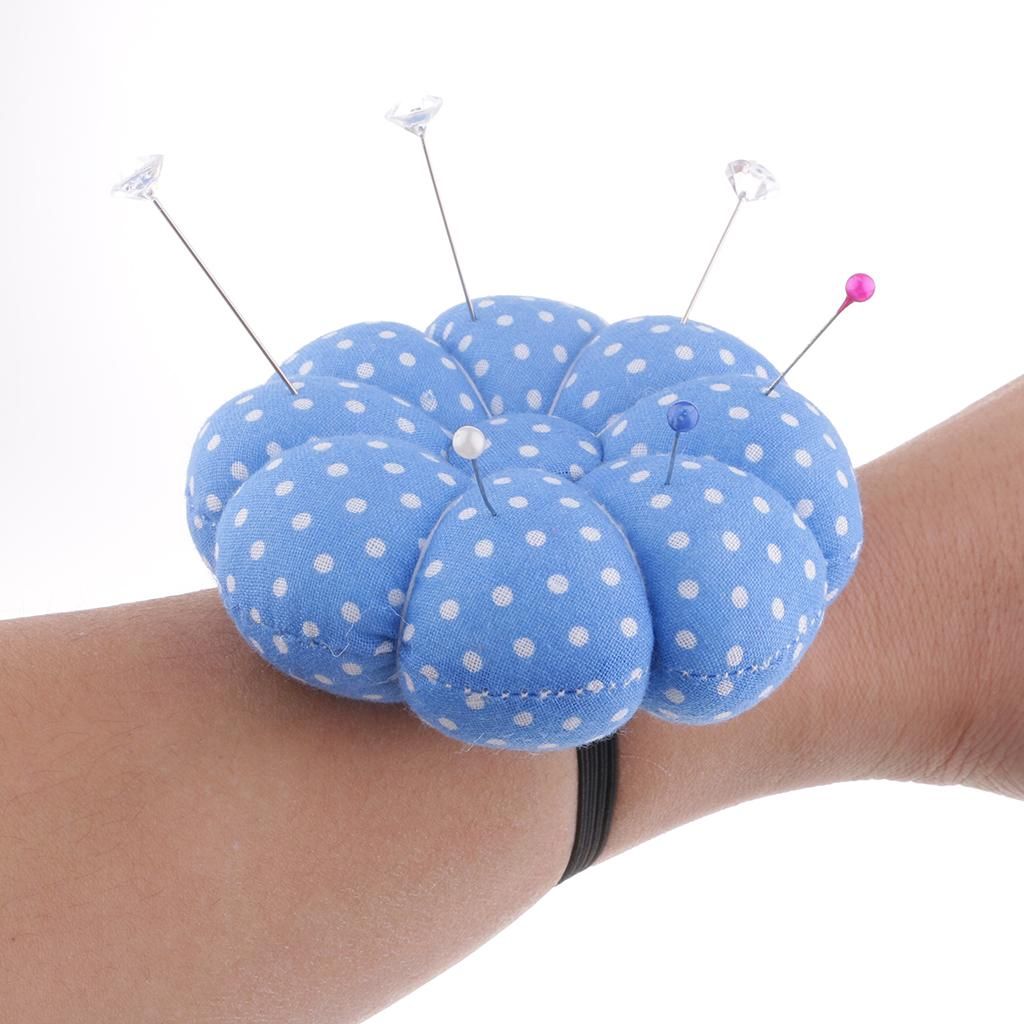 2-3 Of Pack Pumpkin Wrist Wearable Pin Cushion For DIY