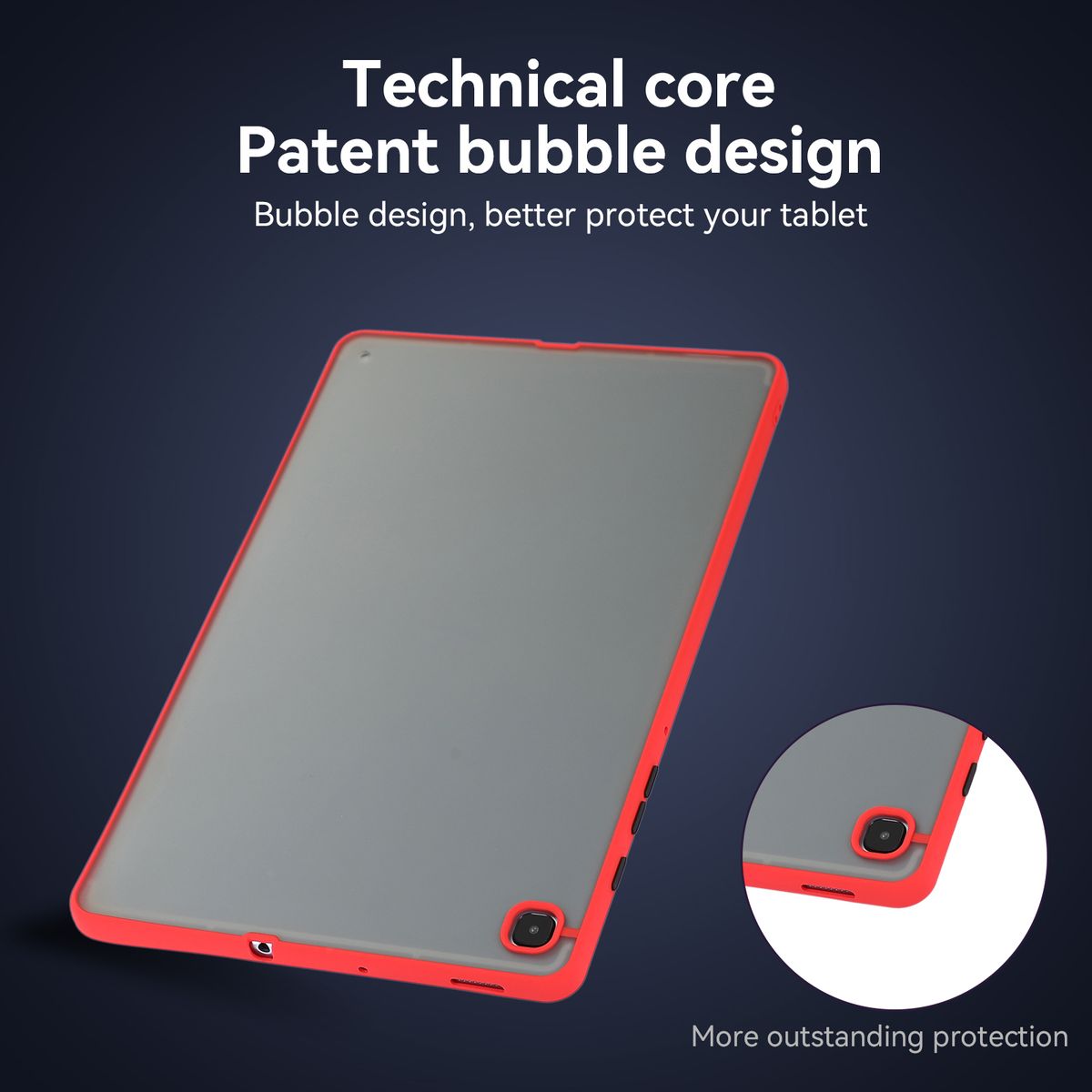 For Samsung Galaxy Tab A7 Lite (T225/T220) Silicone Tablet Case