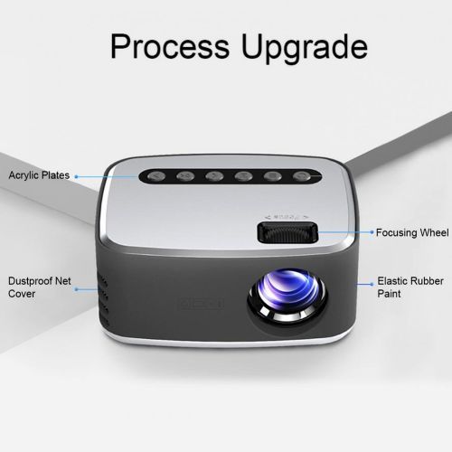 T20 Portable LED Mini Projector 1080P 320x240Pixels