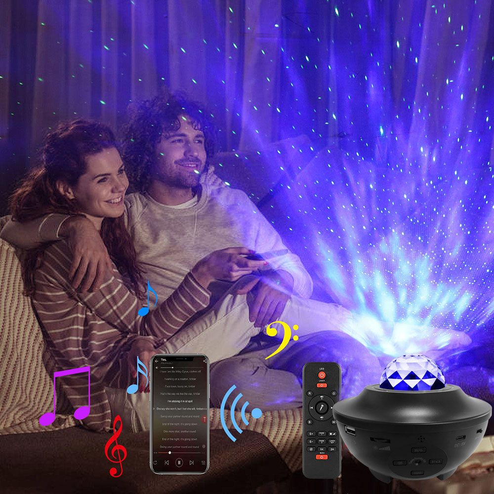 Starry Projector Light Led Night Lamp With Remote Control