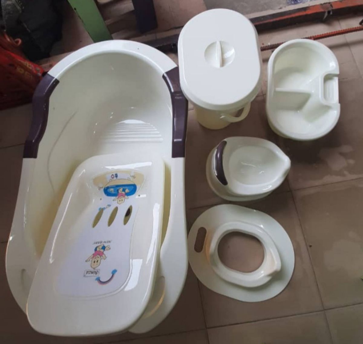 New Baby Mother Care Bathing Tube Set