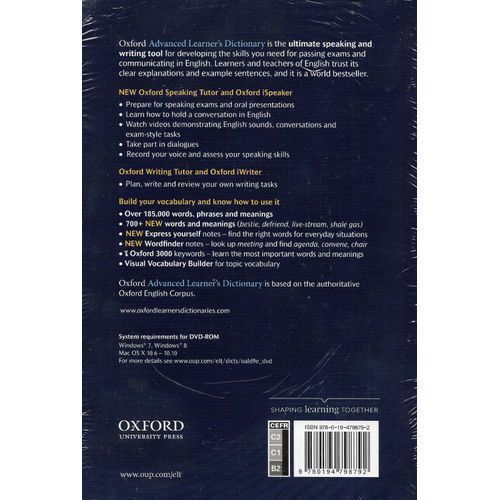 Advanced Learner's Dictionary + DVD-(9th Edition)-