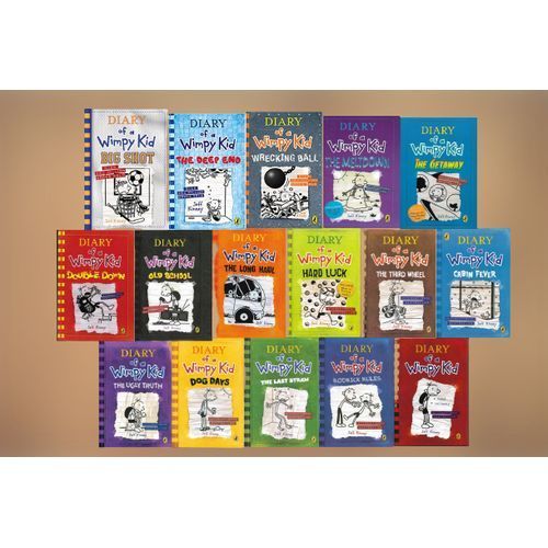 Diary Of A Wimpy Kid Collection (16 Books)