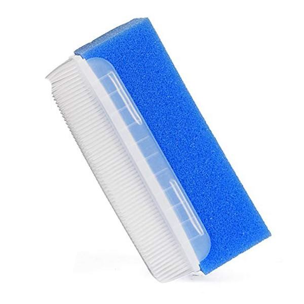 Baby Bath Sponge (6 Pieces) Soft Foam Washer with Cradle Cap Brush Body,Hair and Scalp Clean Gentle Baby Sensory Brush Bath Sponge Brush Multiple color