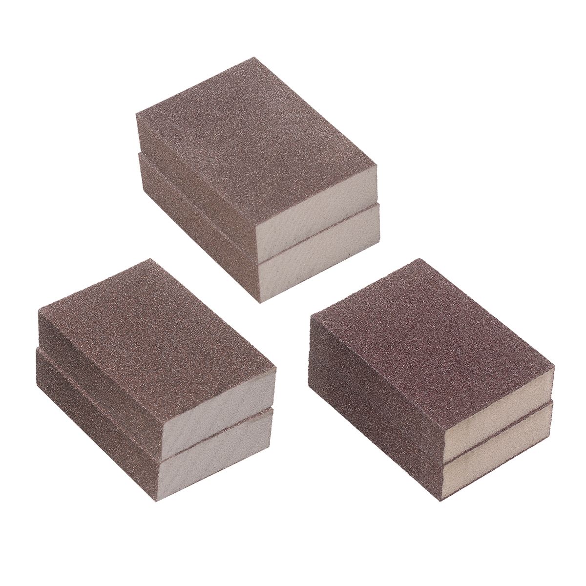 Sanding Sponges 6-Piece Reusable Washable Sanding Blocks Set