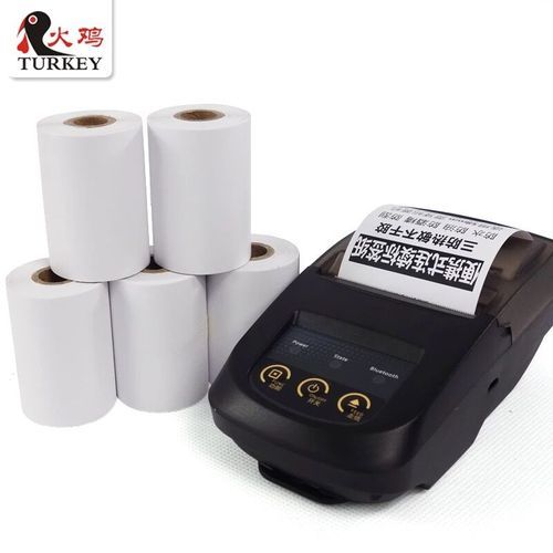 10 Rolls 57x40 Mm For 58mm POS Printing Paper  (Quality)