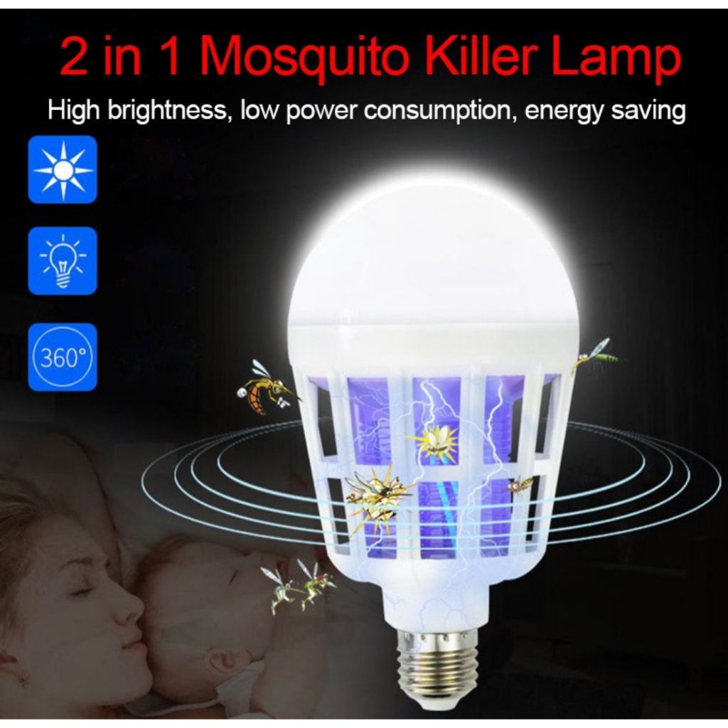 LED Mosquito Lighting Energy-saving Bulb E27 Screw