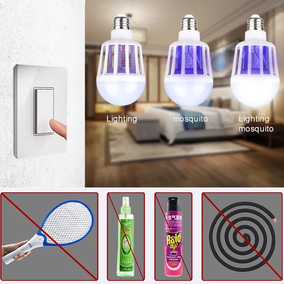 LED Mosquito Lighting Energy-saving Bulb E27 Screw