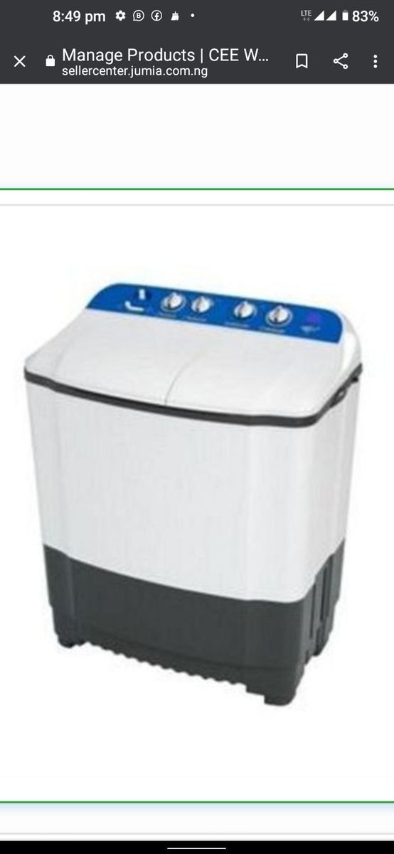 HISENSETWIN TUB WACHING MACHINE WM=WSPA503
