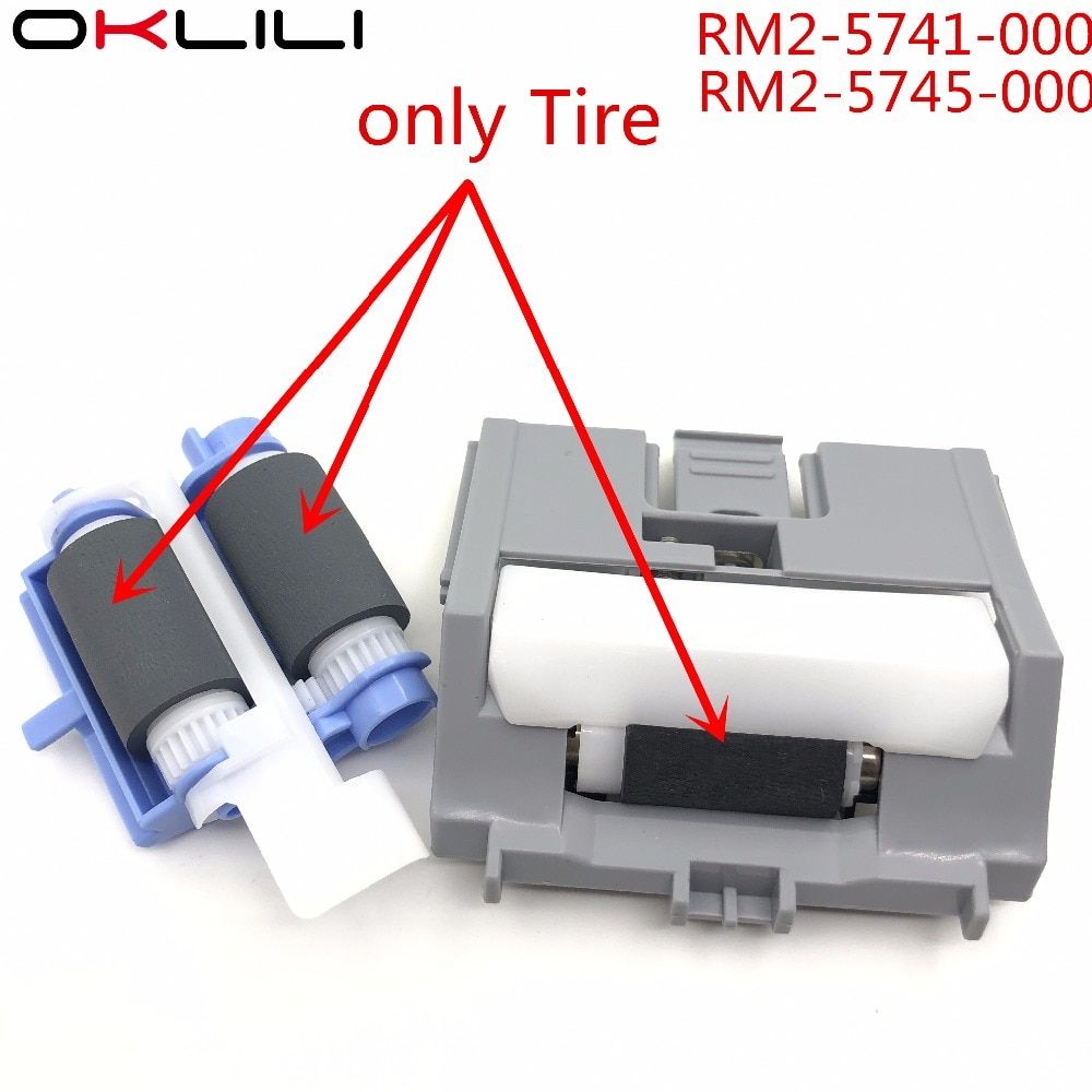 1X RM2-5452-000 RM2-5741-000 RM2-0062-000 Separation Pad Pickup Roller For HP M402 M403 M426 M427 M501 M506 M527 M552 M553 M577