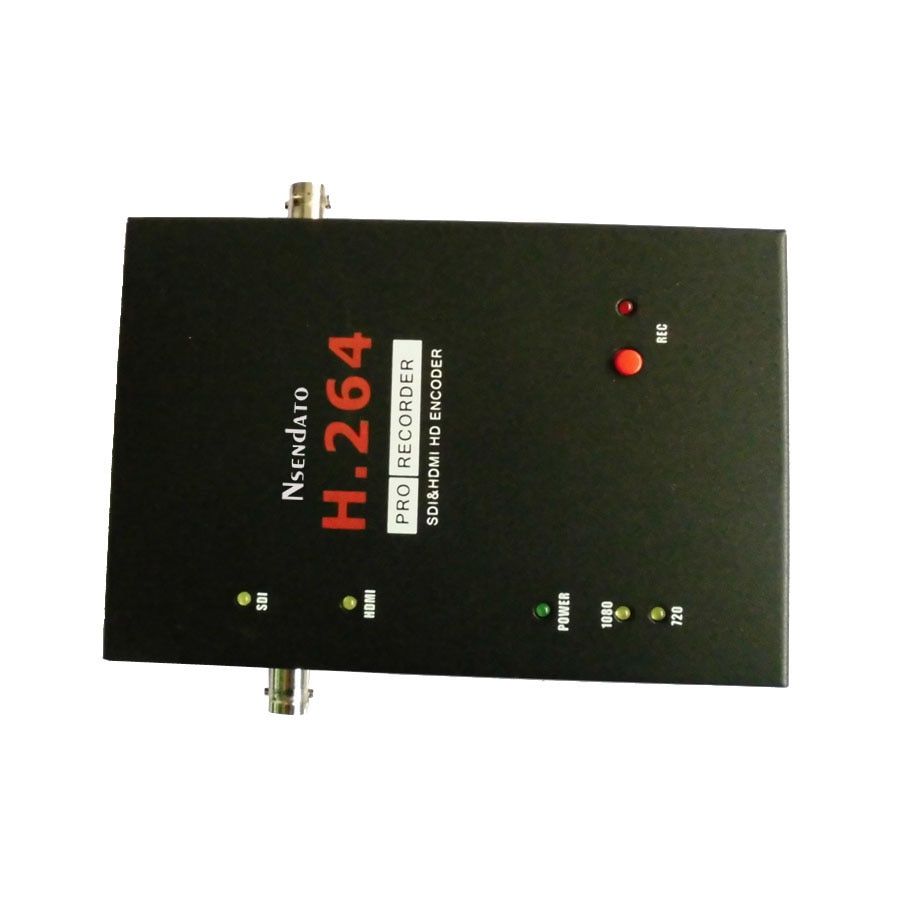 Nsendato 286 SDI HDMI H.264 Pro HDMI Recorder Box With Remote Control Support USB SD Disk SDI HD 3G Video Capture Card Encoder