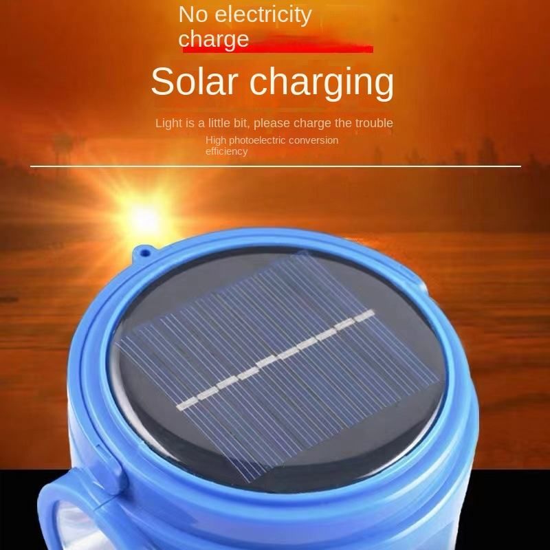 Solar Waterproof Bulb Lamp Lighting Lamp Portable Light