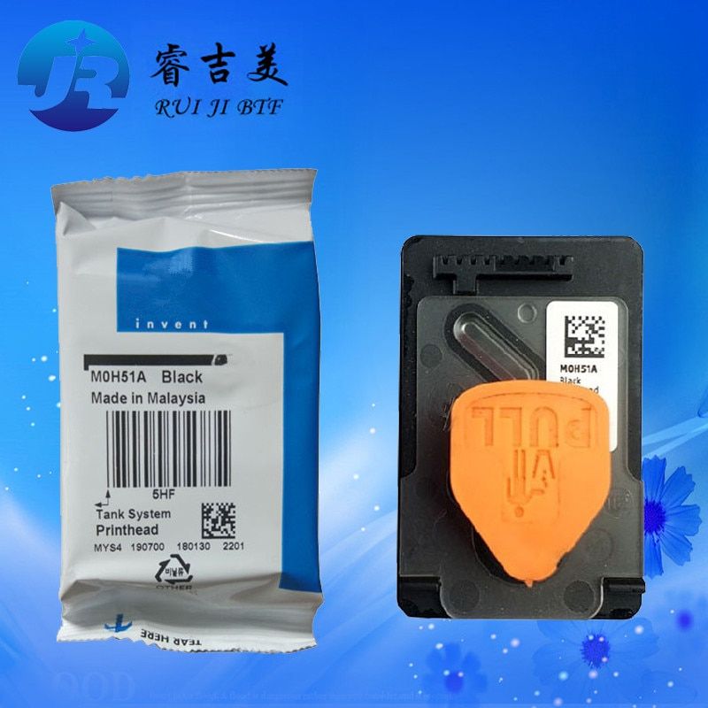 Original New M0H51A Black Print Head For HP 5810 5820 GT5810 GT5820 GT5800 Ink Tank 300 310 318 319 400 410 418 419 Printhead