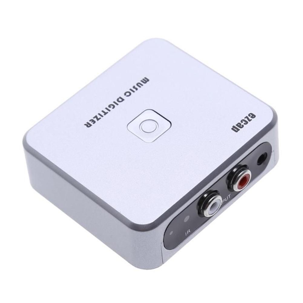 Cassette Music Digitizer 3.5mm RCA Audio Capture Adapter Recorder To SD USB Disk