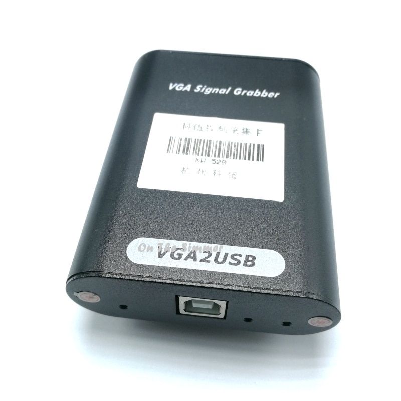 VGA2USB External VGA Video Acquisition Card USB Collection  Video Capture Card Encryption Video Recording