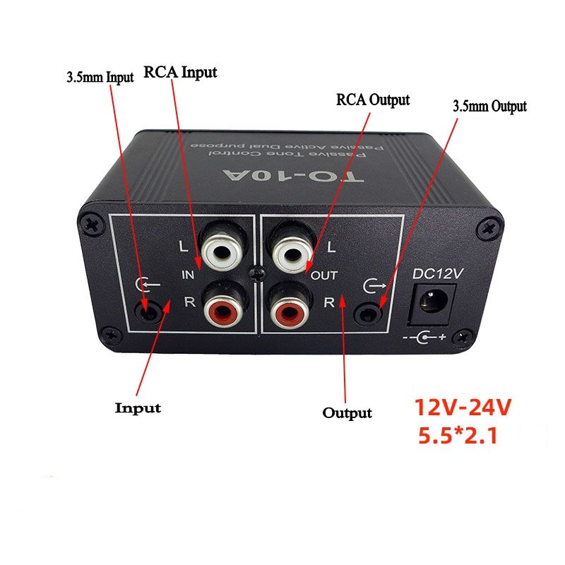 TO-10A NE5532 Stereo Music Audio Signal Pre-amplifier Amp