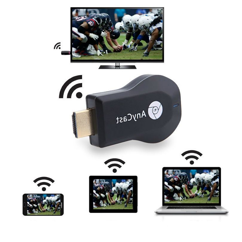 Anycast M100 2.4G 5G 4K Miracast Any Cast Wireless Receiver