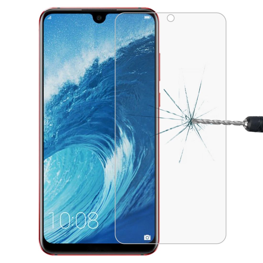 0.26mm 9H 2.5D Explosion-proof Tempered Glass Film For Huawei Honor 8X Max / Enjoy Max